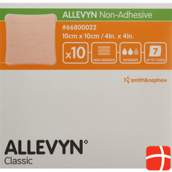 Allevyn Non Adhesive Wundkompressen 10cmx10cm 10 Stück