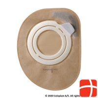 Easiflex Hautfarben Kolostomiebeutel Maxi 50mm Geschlossen 40 Stück
