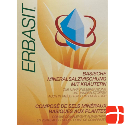 Erbasit basische Mineralsalz-Mischung mit Kräutern Glas 240g