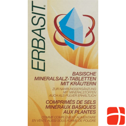 Erbasit Mineralsalz Tabletten mit Kräuter Blister 90 Stück