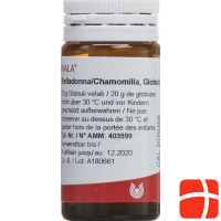 Wala Belladonna/chamomilla Globuli 20g