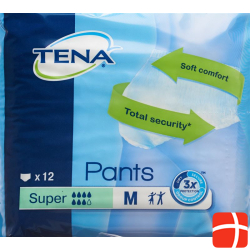 Tena Pants Super Grösse M 12 Stück