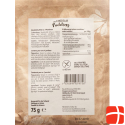 Morga Bio Pudding Chocolat Beutel 75g