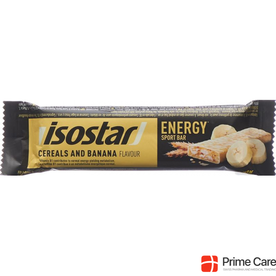 Isostar High Energy Sportriegel Banane 40g buy online