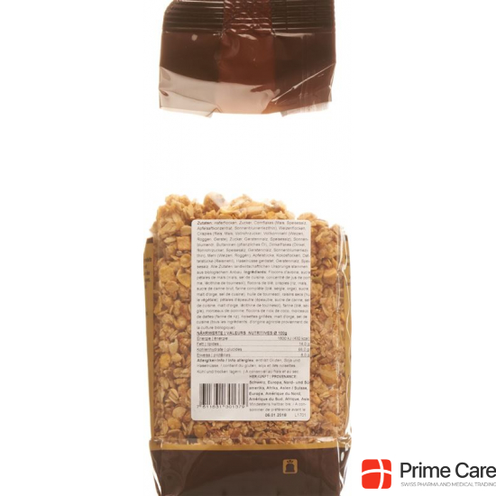 Biofarm Früchte Knusper Müesli Knospe Beutel 500g buy online