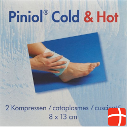 Piniol Cold Hot Kompresse 8cmx13cm 2 Stück