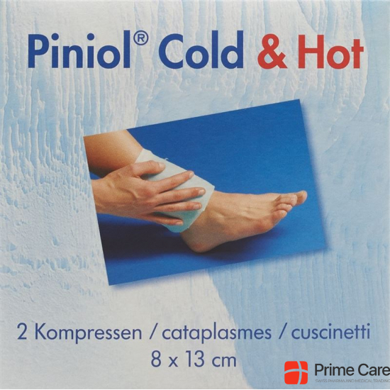 Piniol Cold Hot Kompresse 8cmx13cm 2 Stück buy online