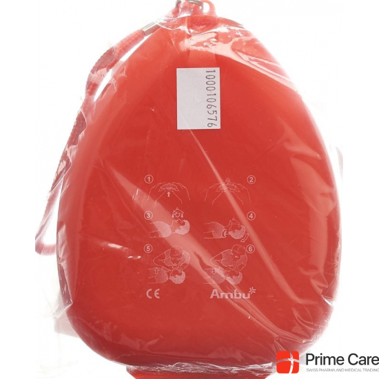 Ambu Res Cue Pocket Mask with Valve Hard Box Red buy online