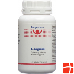 Burgerstein L-Arginin tablets 100 pieces