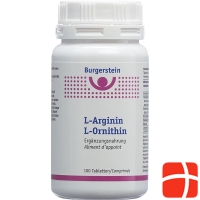 Burgerstein L-Arginin/L-Ornithin tablets 100 pieces