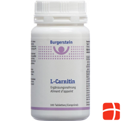 Burgerstein L-Carnitin tablets Ds 100 pieces