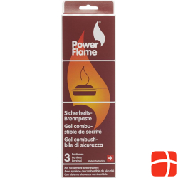 Powerflame Sicherheits Brennpaste 3x 80g