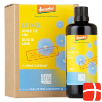 Naturkraftwerke Speise Leinöl Dem 4x 100ml