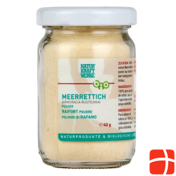 Naturkraftwerke Meerrettich Pulver Bio Glas 40g