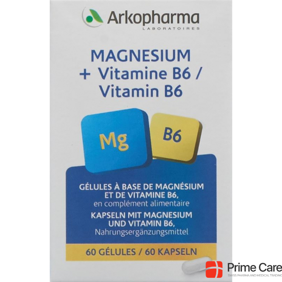 Arkovital Magnesium Vitamin B6 Tabletten 60 Stück buy online