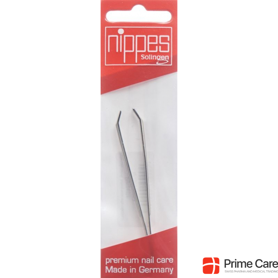 Nippes tweezers 8cm curved nickel-plated buy online