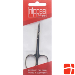 Nippes Cuticle Scissors 9cm Pointed Nickel Plated
