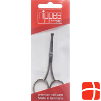 Nippes nose/ear scissors nickel-plated