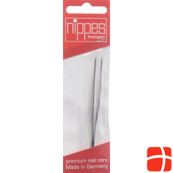 Nippes tweezers 8cm pointed nickel-plated