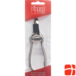 Nippes nail nipper 13cm with spring nickel-plated