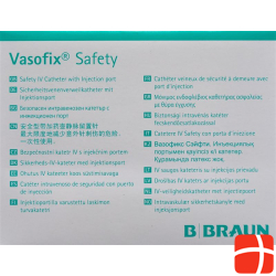 Vasofix Safety Pur 24g 0.7x19mm Gelb 50 Stück