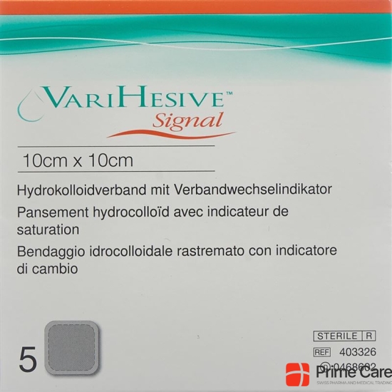 VariHesive Signal Hydrokolloidverband 10x10cm 5 Stück buy online