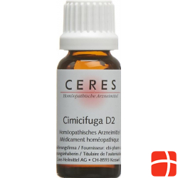Ceres Cimicifuga D 2 Dilution 20ml