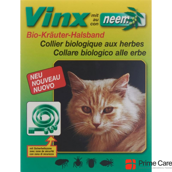 Vinx Bio-Kräuter-Halsband mit Neem Katze buy online