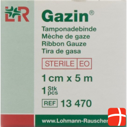 Gazin Tamponadebinde 1cmx5m Steril