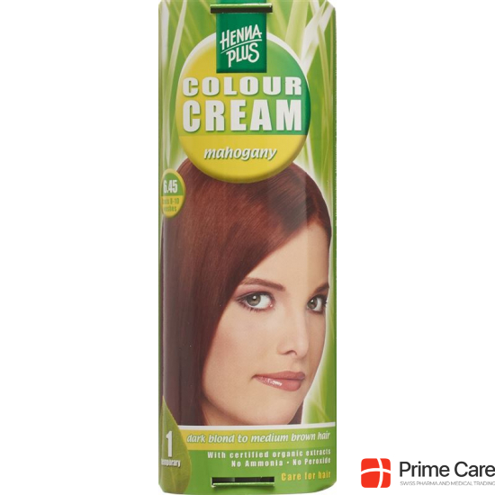 Henna Plus Colour Cream 6.45 Mahagony 60g buy online