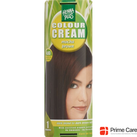 Henna Plus Colour Cream 4.03 Mocca Braun 60g buy online