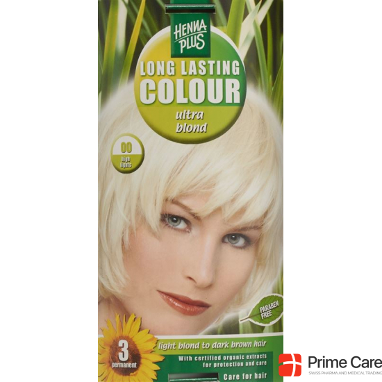Henna Plus Long Last Color 00 Ultra Blonde buy online
