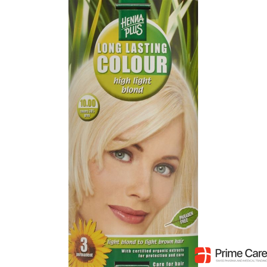 Henna Plus Long Last Color 10.00 Light Light Blonde buy online