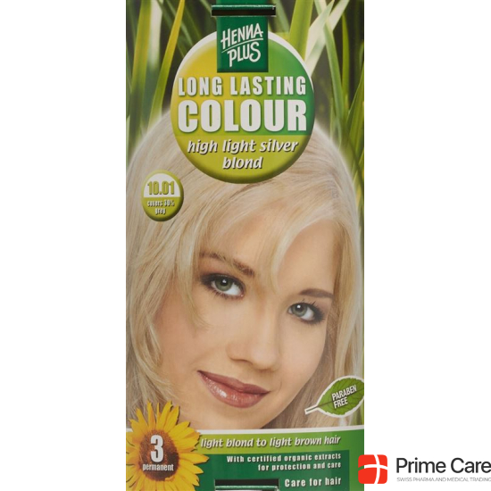Henna Plus Long Last Color 10.01 Silver Blonde buy online