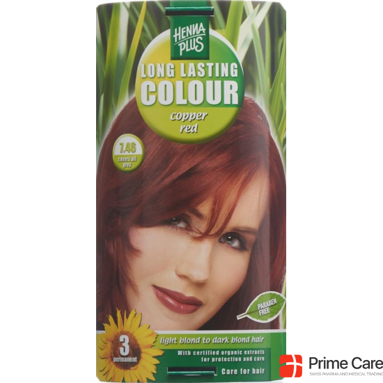 Henna Plus Long Last Color 7.46 Copper Red buy online