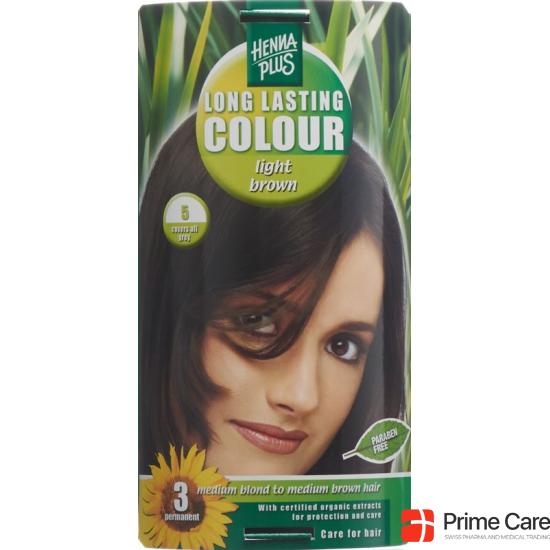 Henna Plus Long Last Color 5 Light Brown buy online