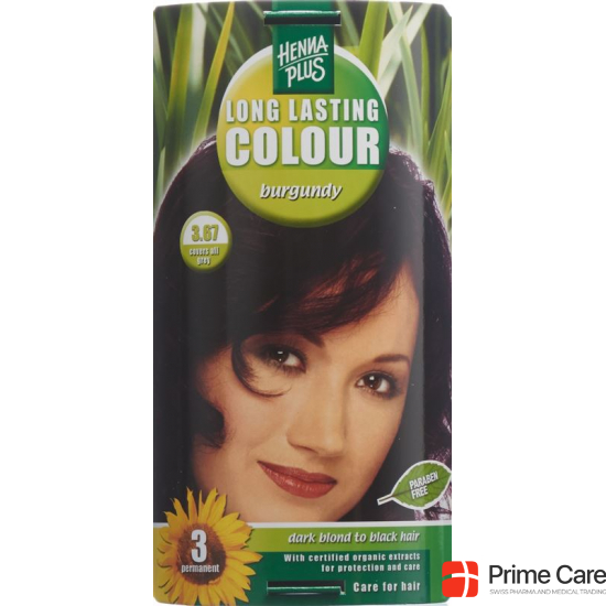 Henna Plus Long Last Color 3.67 Burgundy buy online