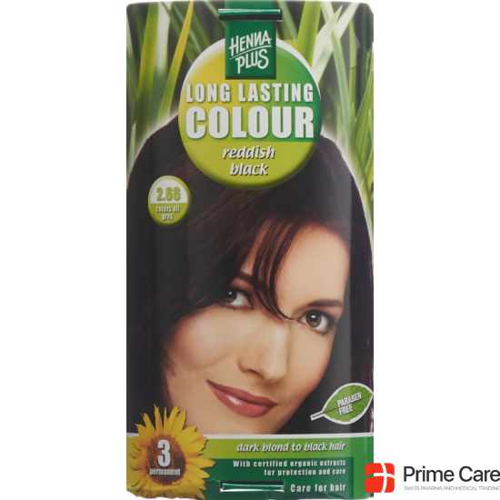 Henna Plus Long Last Color 2.66 Reddish Black buy online