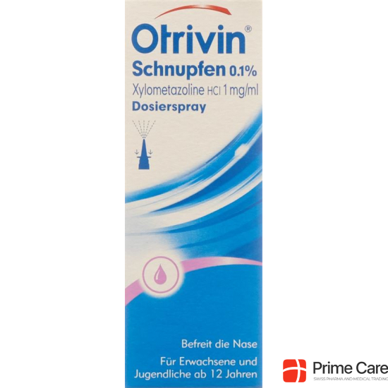 Otrivin Schnupfen Dosierspray 0.1% 10ml buy online