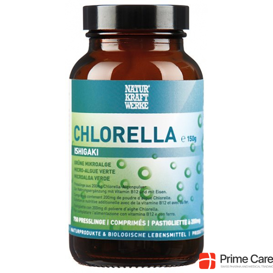 Naturkraftwerke Chlorella Tabletten 200mg 750 Stück buy online