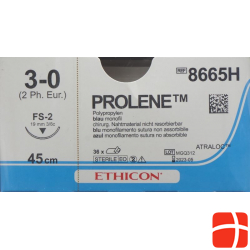 Prolene 45cm Blau 3-0 Fs-2 36 Stück