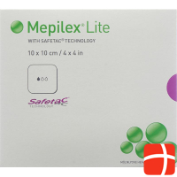 Mepilex Lite Absorptionsverb 10x10cm Silik 5 Stück