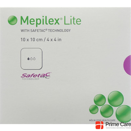 Mepilex Lite Absorptionsverb 10x10cm Silik 5 Stück buy online