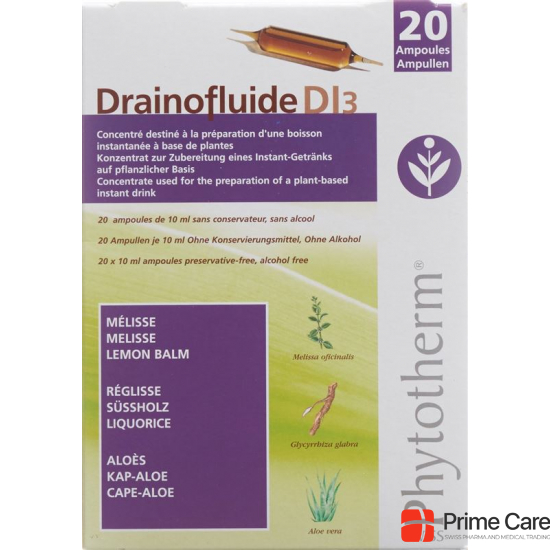 Drainofluide Di 3 20 Trinkampullen 10ml buy online