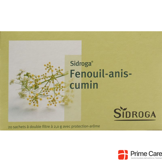 Sidroga Fennel Aniseed Caraway Tea 20 bags buy online