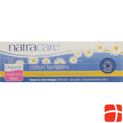 Natracare Tampons Super Plus 20 Stücl