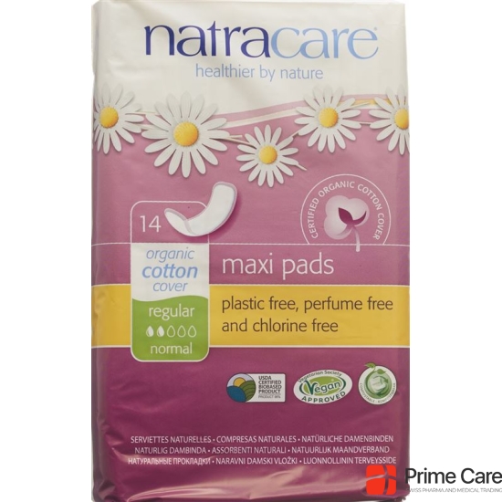 Natracare Maxi-Binden Normal 14 Stück buy online