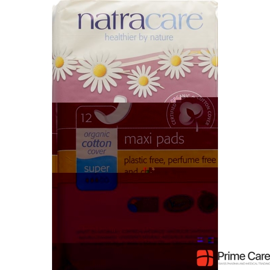 Natracare Maxi-Binden Super 12 Stück buy online