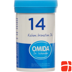 Omida Schüssler No14 Kal Brom Tabletten D 6 100g