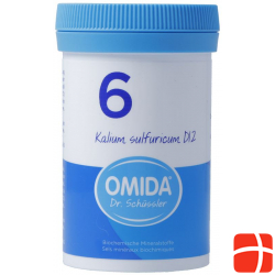 Omida Schüssler No6 Kal Sulf Tabletten D 12 100g